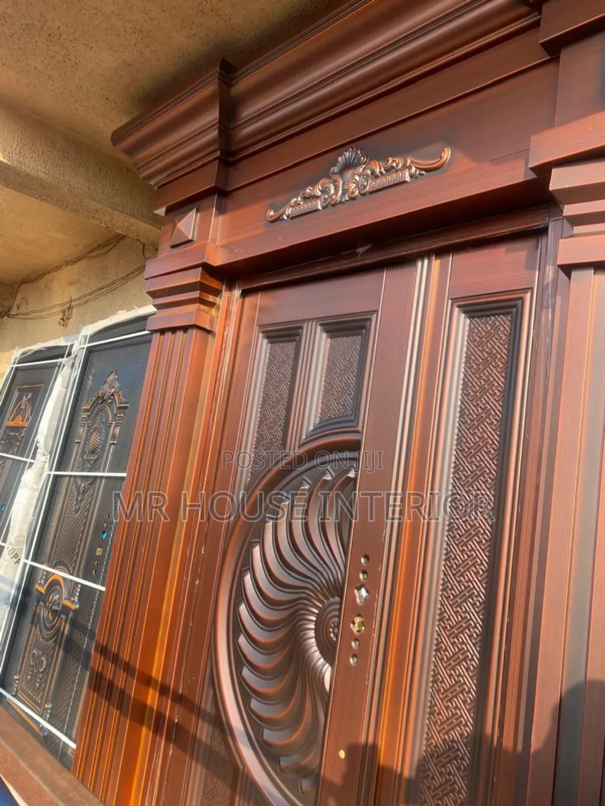 5 Ft Copper Security Entrance Door