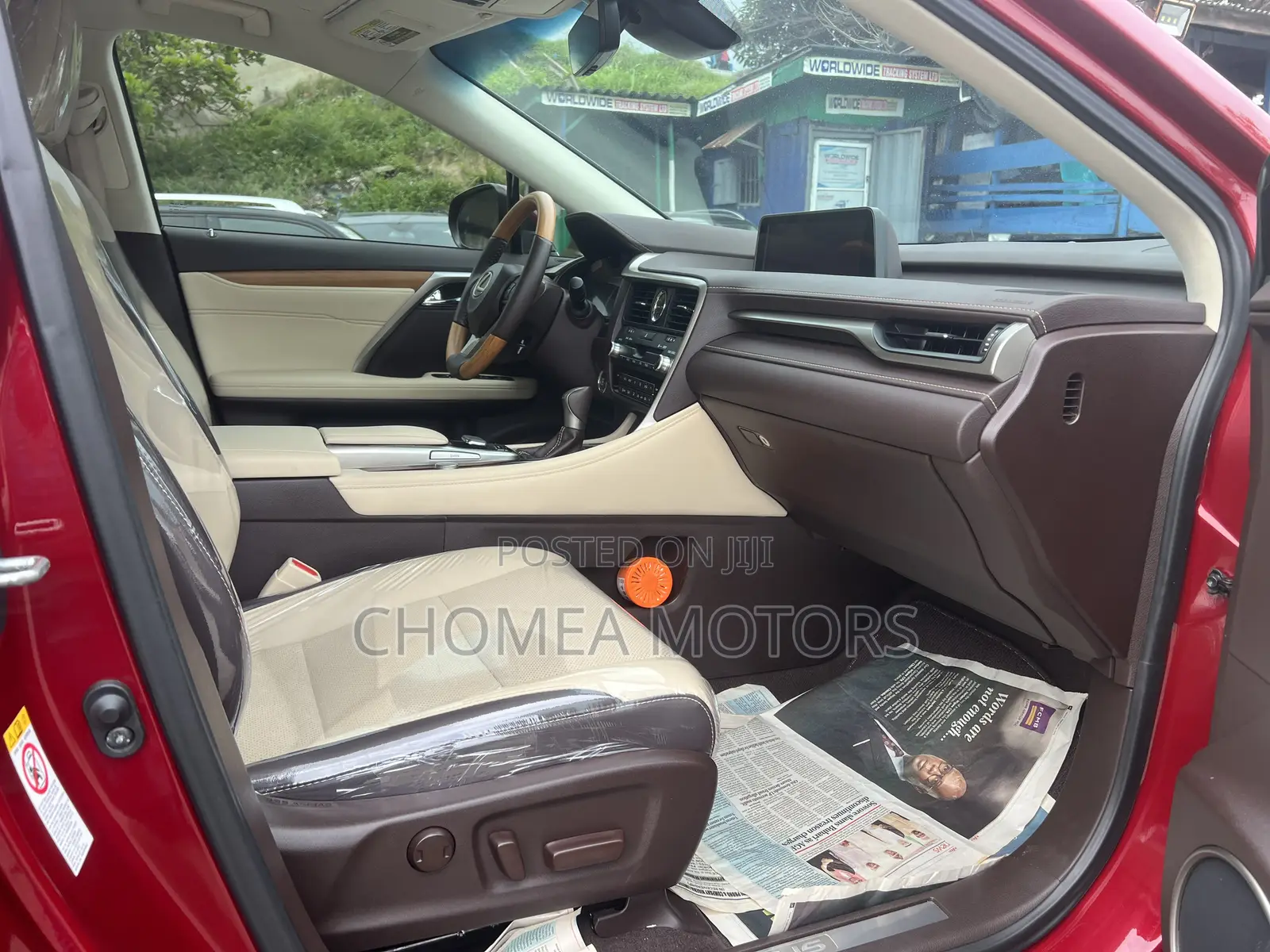 Lexus RX 350 2017 Red