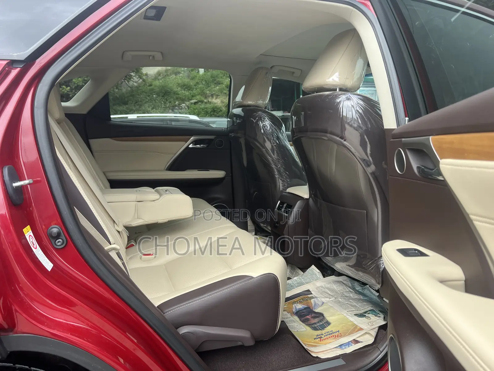 Lexus RX 350 2017 Red
