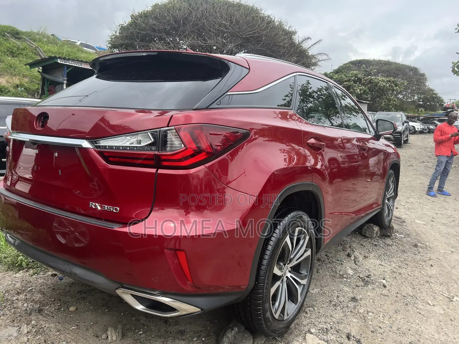 Lexus RX 350 2017 Red