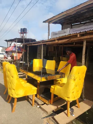 Glass Top Dinning Set