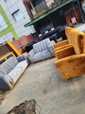 Padded Upholstery 7 Seaters Sofa