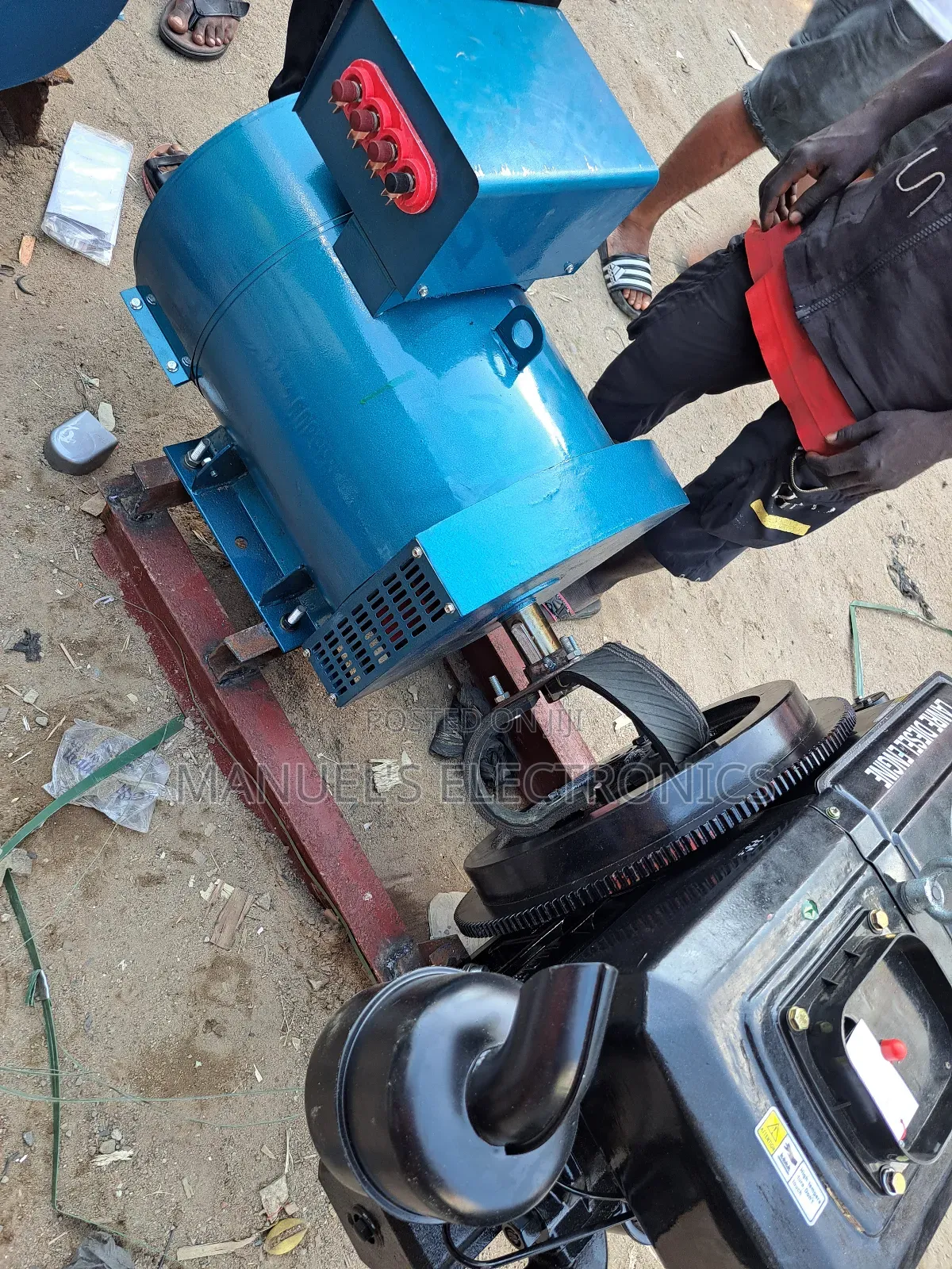 20kva Basic Diesel Generator With 1115 Engine 100% Copper Co