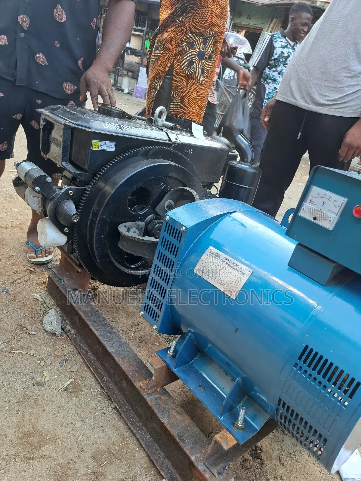 <>Basic Diesel Generator 1115 Engine With 15kva Alternator