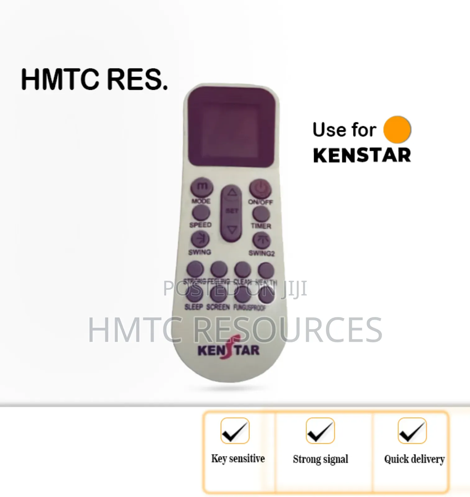 Kenstar Split Unit Air Conditioner Remote Control