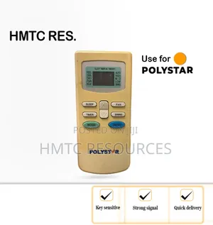 Polystar Split Unit Air Conditioner Remote Control.