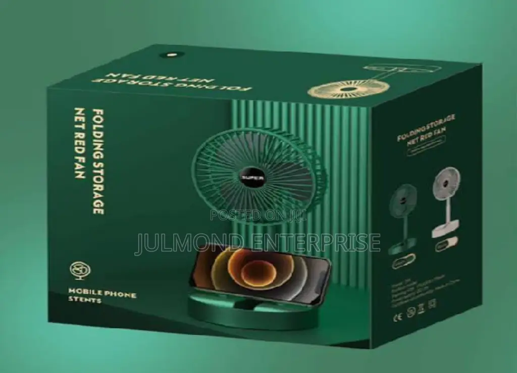 Rechargeable Folding Storage Fan