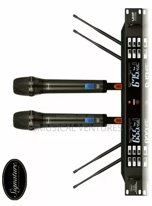 Signature BR609D 2 Channels Frequency Selector Microphone