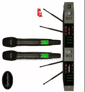 Signature KE-2D 2 Channels Frequency Selector Microphone