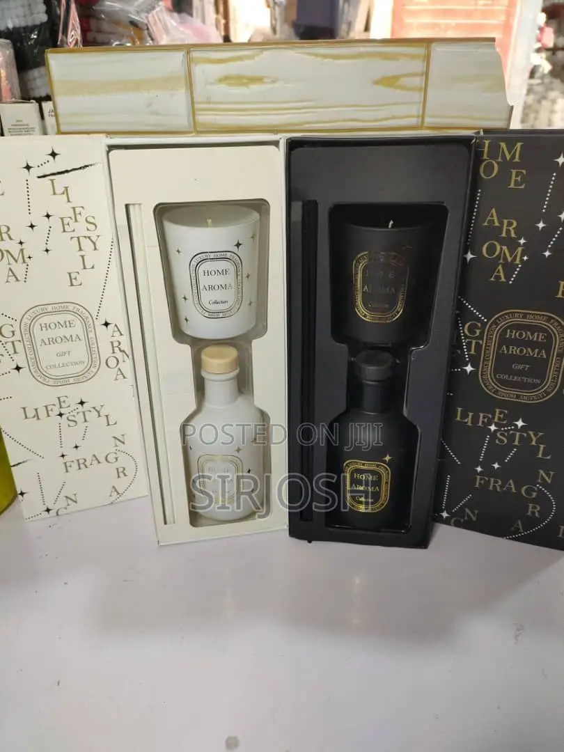 Scented Candle and Diffuser