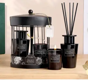 Scented Candle and Aroma Diffuser Sets