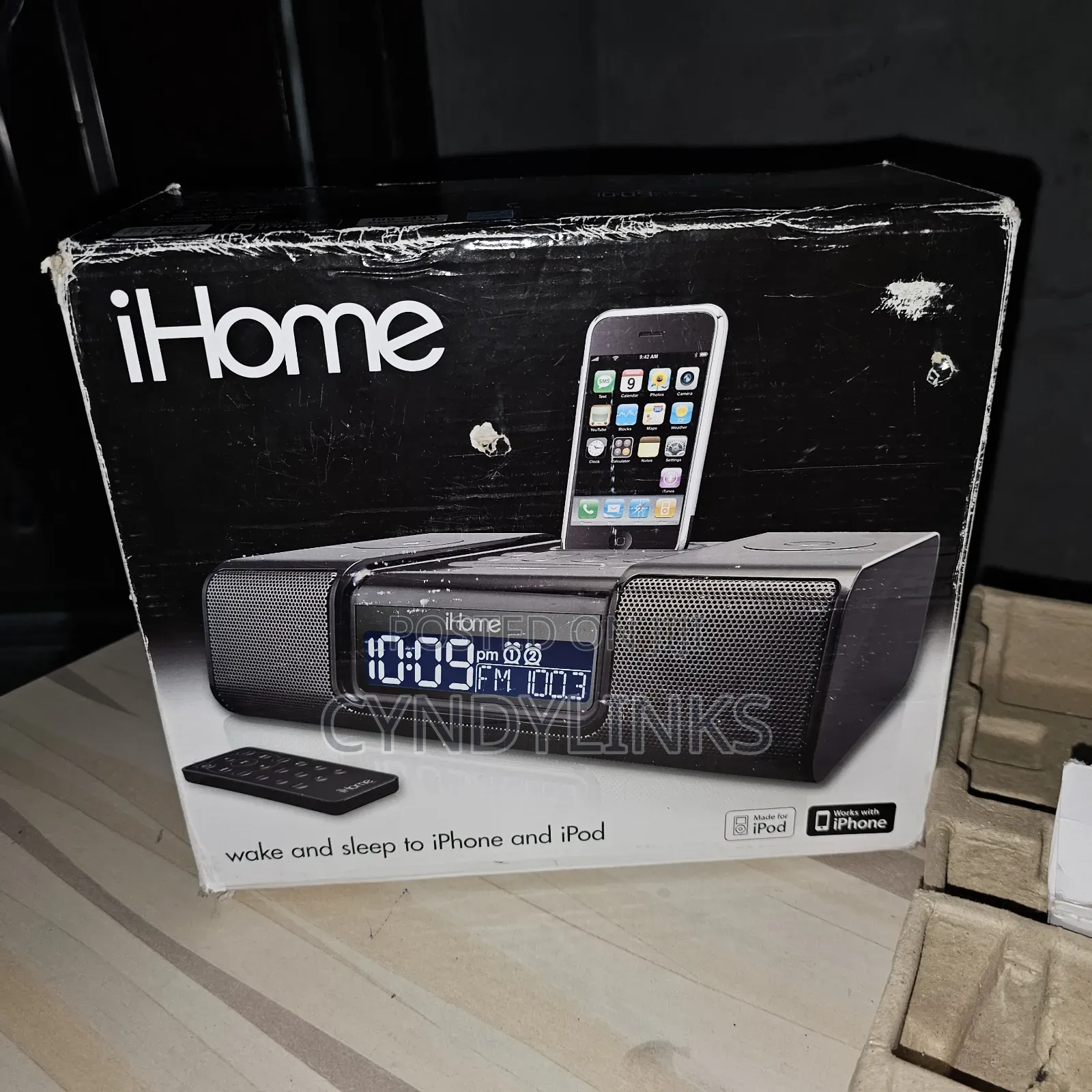 Open Box Ihome iPod Dock Speaker