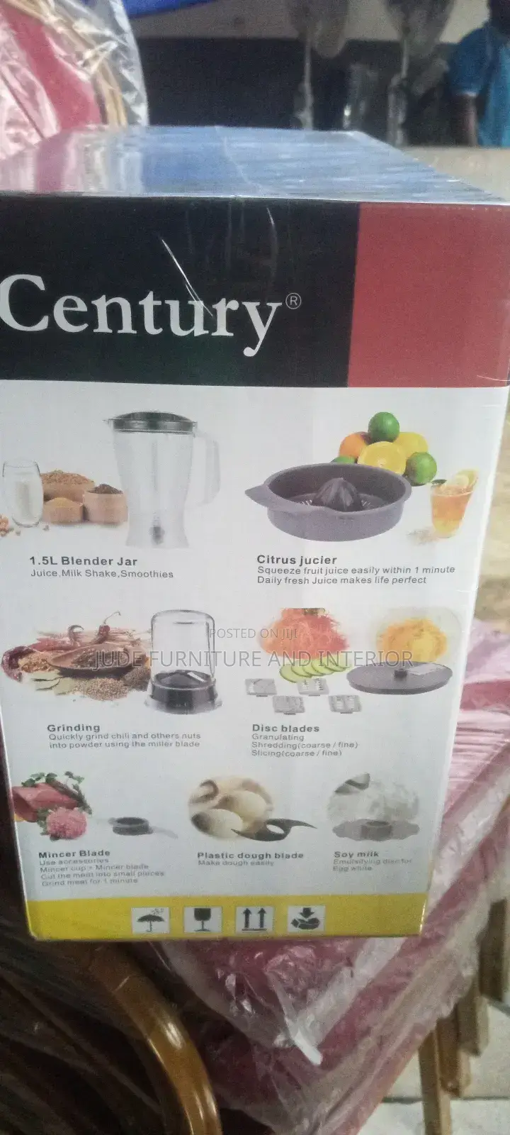 Century Processor and Yam Pounder
