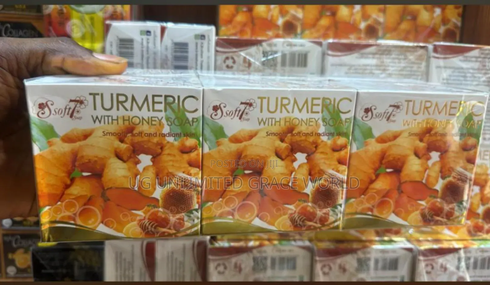Tumeric Bar Soap 6 in Pack