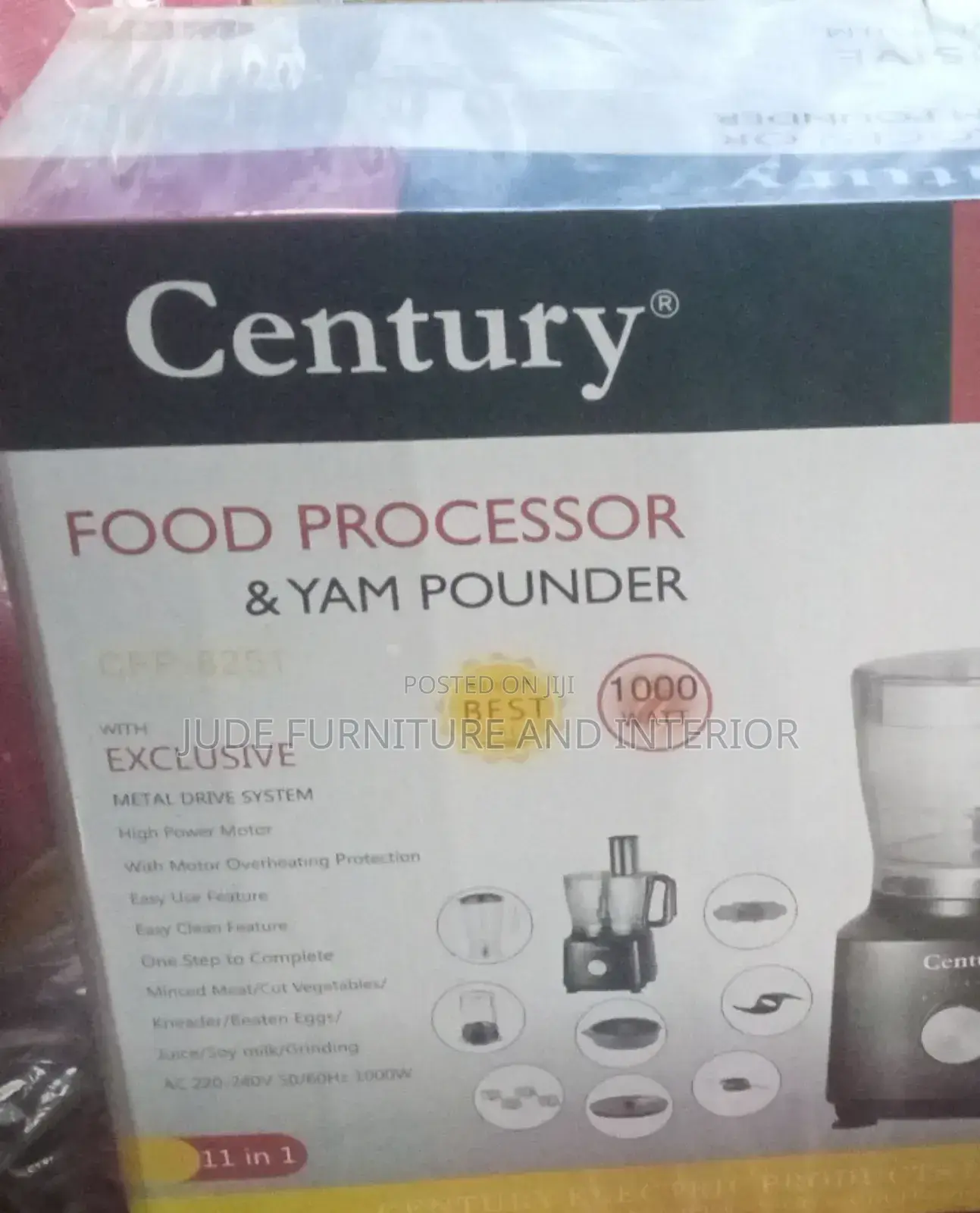 Century Processor and Yam Pounder