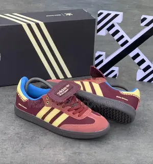 Wales Bonner X Adidas Samba Fox Brown Sneakers
