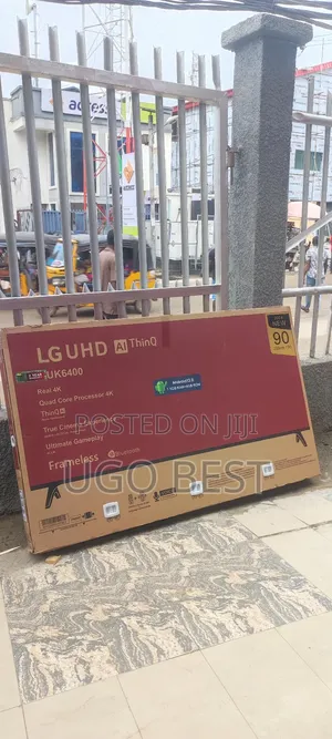 LG 90 Inches Android LED Smart Frameless TV Netfy Utub USB