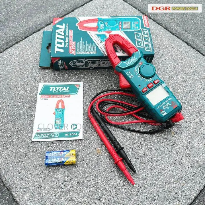 TOTAL – 200amp AC Digital Clamp Meter