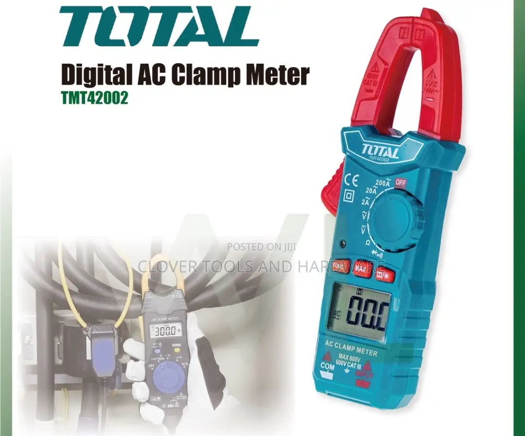 TOTAL – 200amp AC Digital Clamp Meter