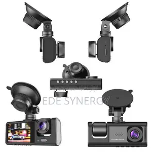 1080p DVR Dash Camera Front Inside Rear Driving Recorder