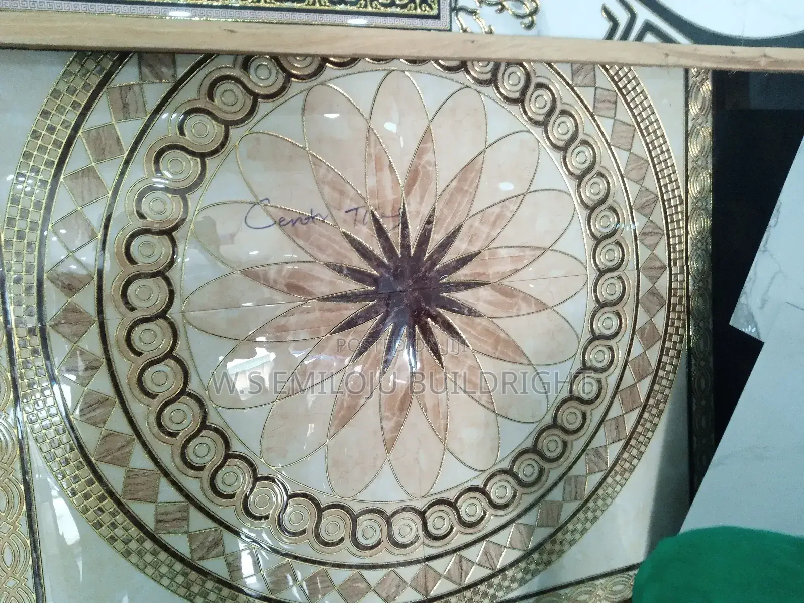 CENTER DECOR TILES for Sitting Room
