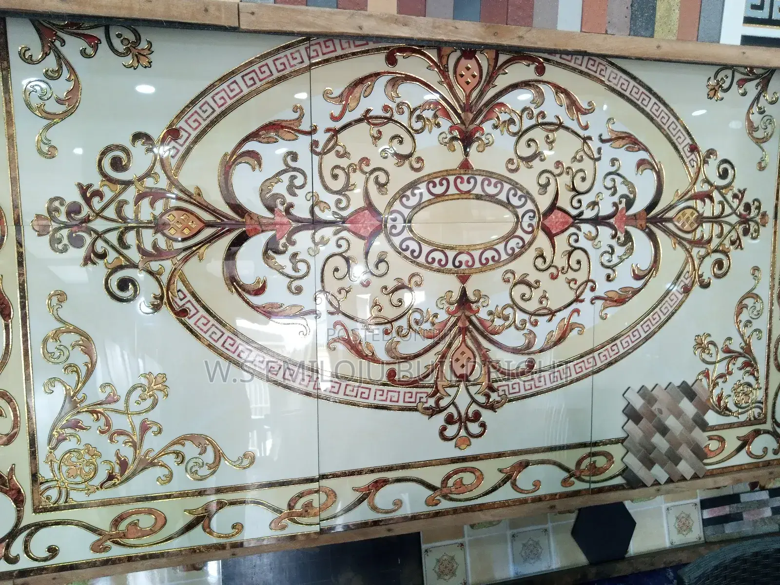 CENTER DECOR TILES for Sitting Room