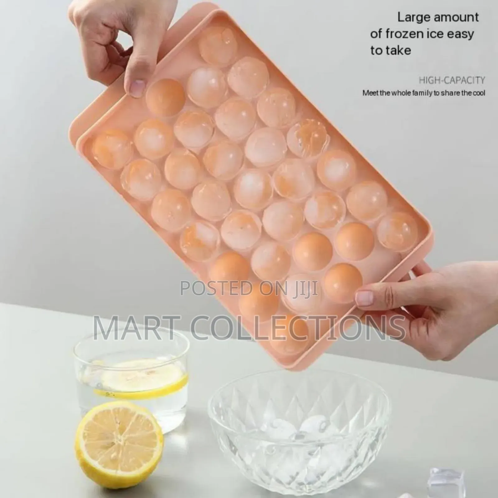 33-Slots Circular Shape Ice Maker Ice Cube Mold