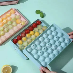 33-Slots Circular Shape Ice Maker Ice Cube Mold