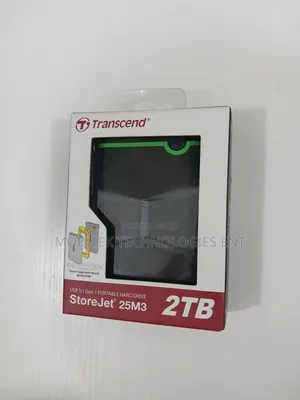 2tb Transcend External Storage Hard Drive