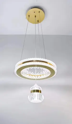 Modern Quality Luxury Crystal LED Single Drop Pendant Light