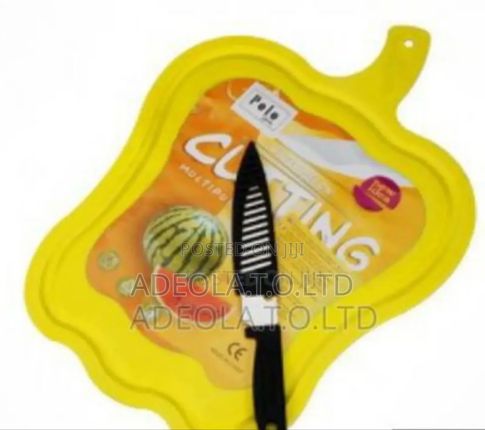 Chopping Board And Knife