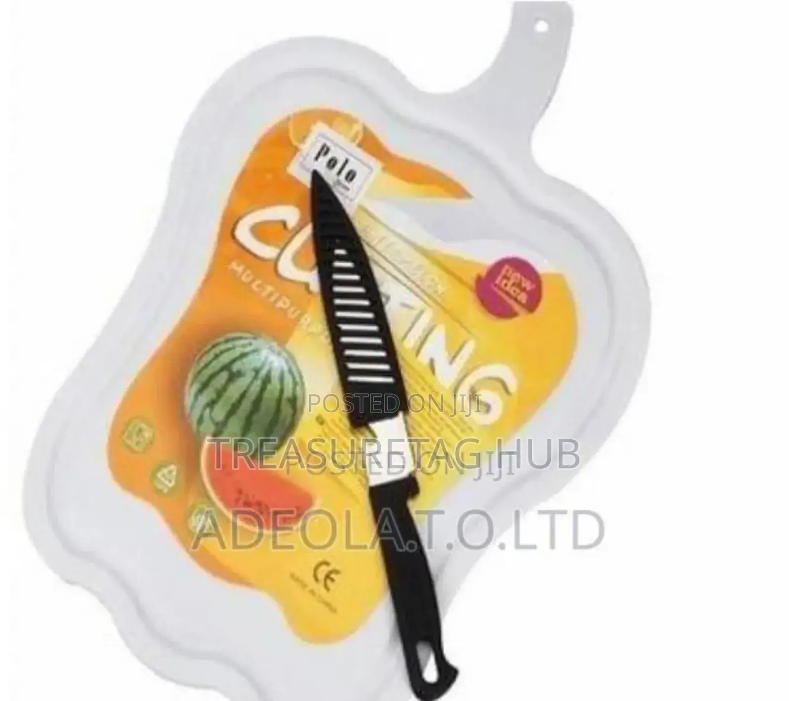 Chopping Board And Knife