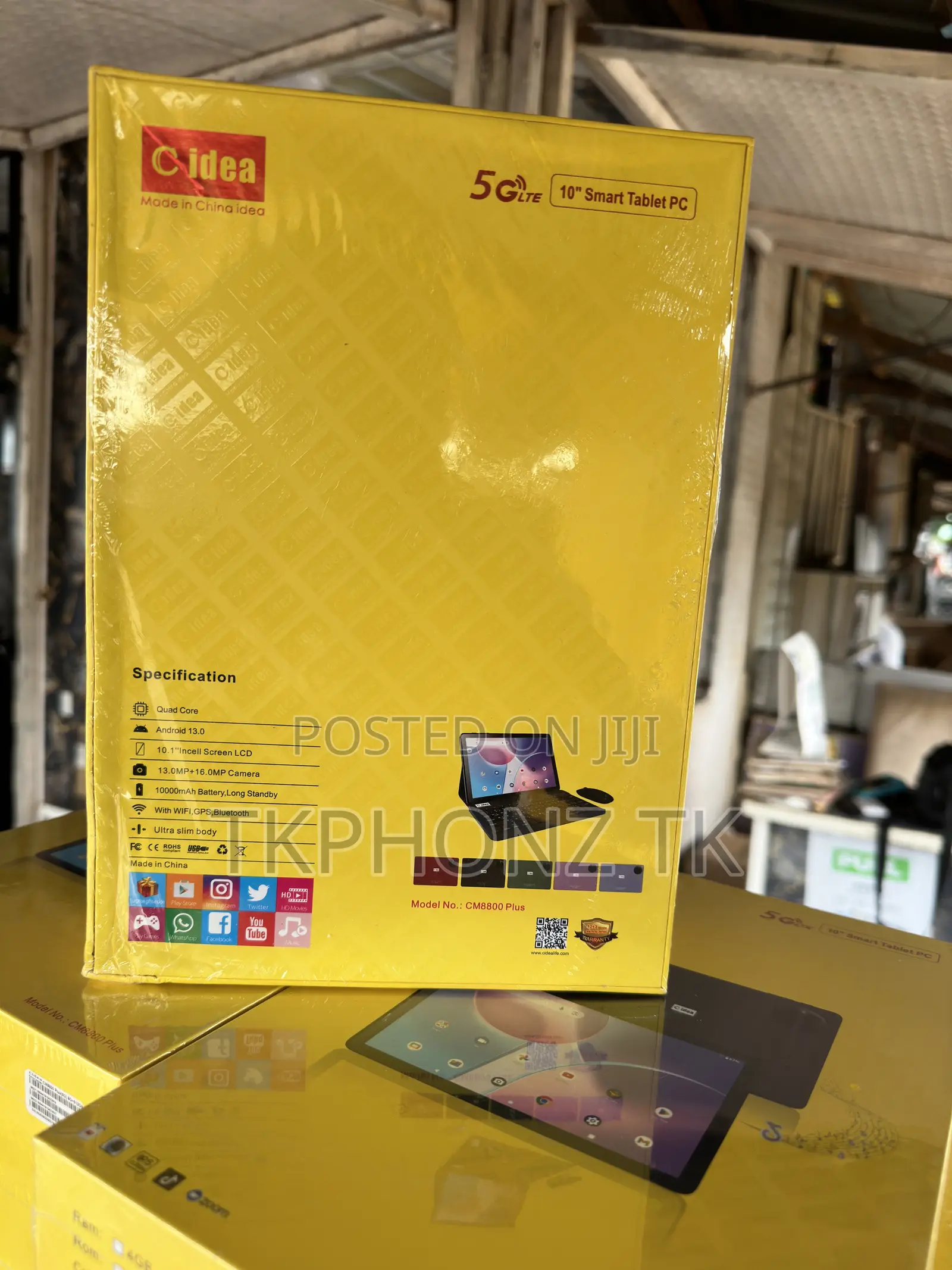 New C idea CM8800 Plus 512 GB Black
