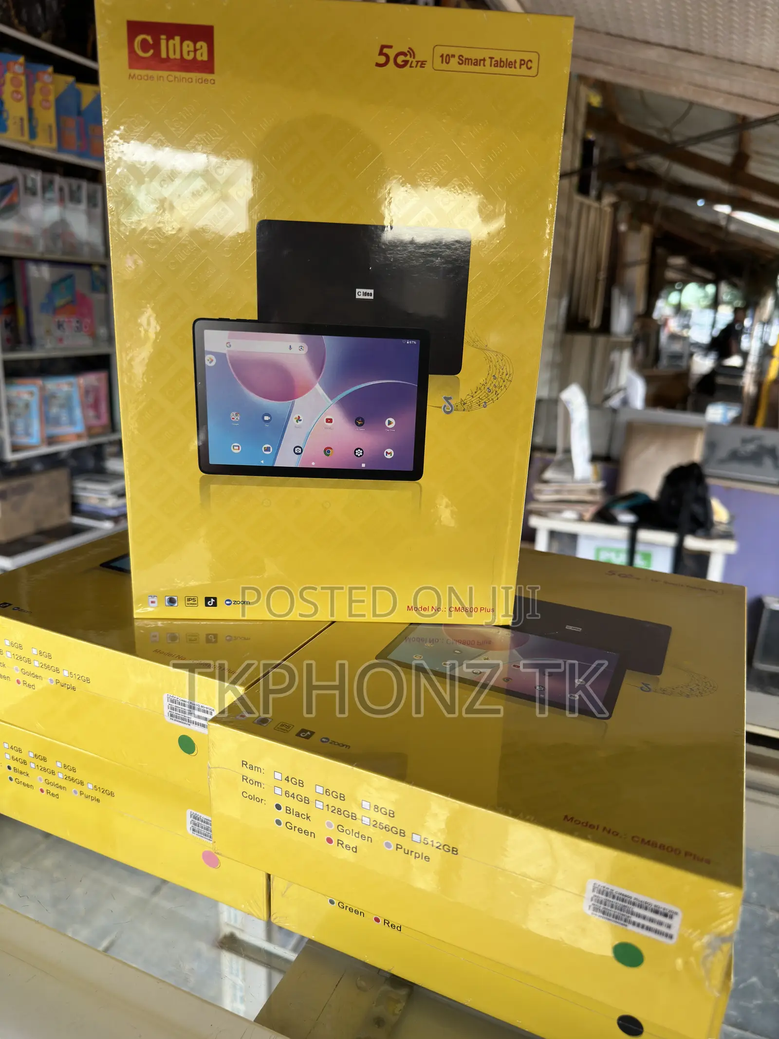 New C idea CM8800 Plus 512 GB Black