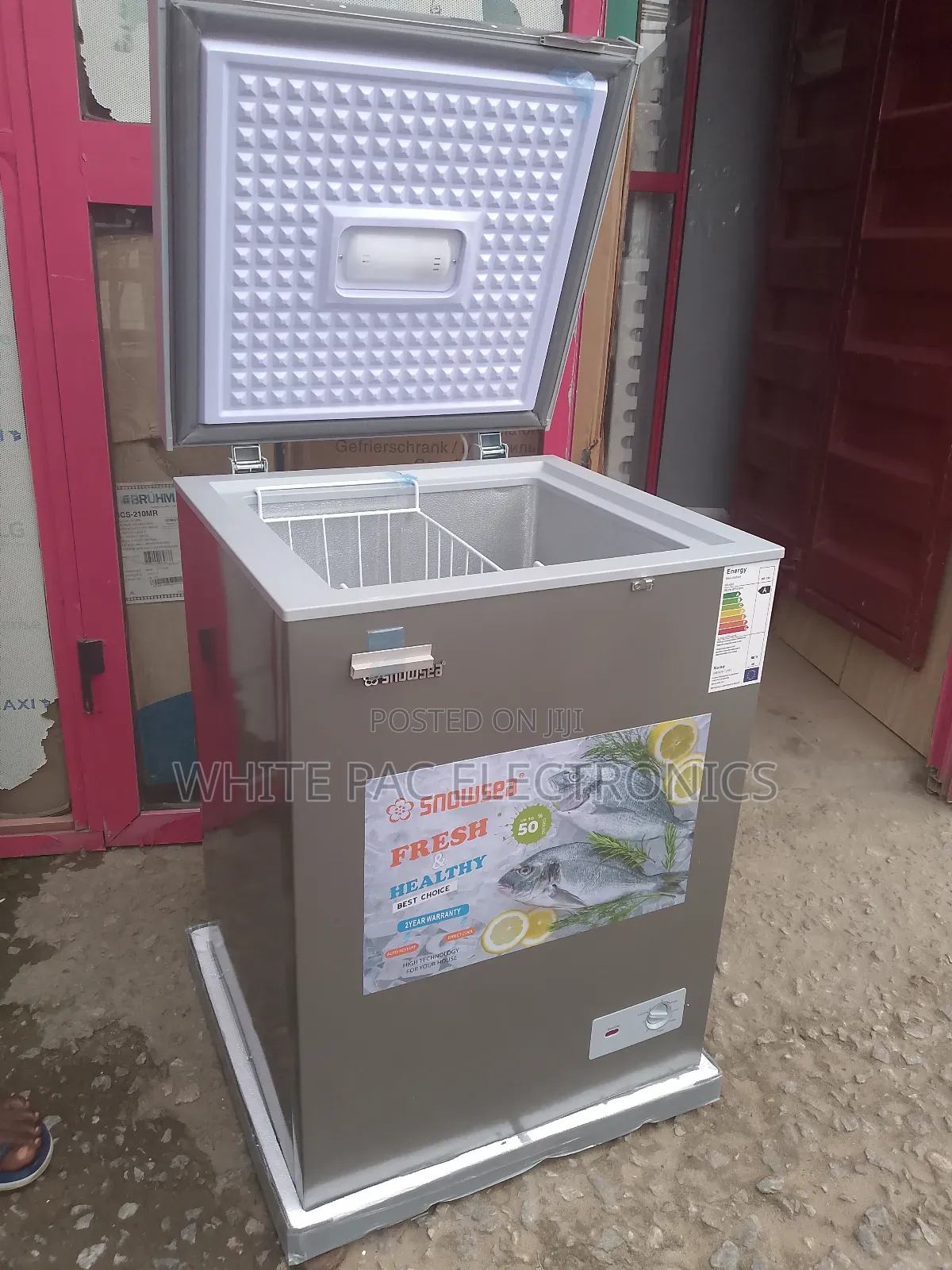 Snowsea Deep Freezer 138_litres Copper - Fast Performance