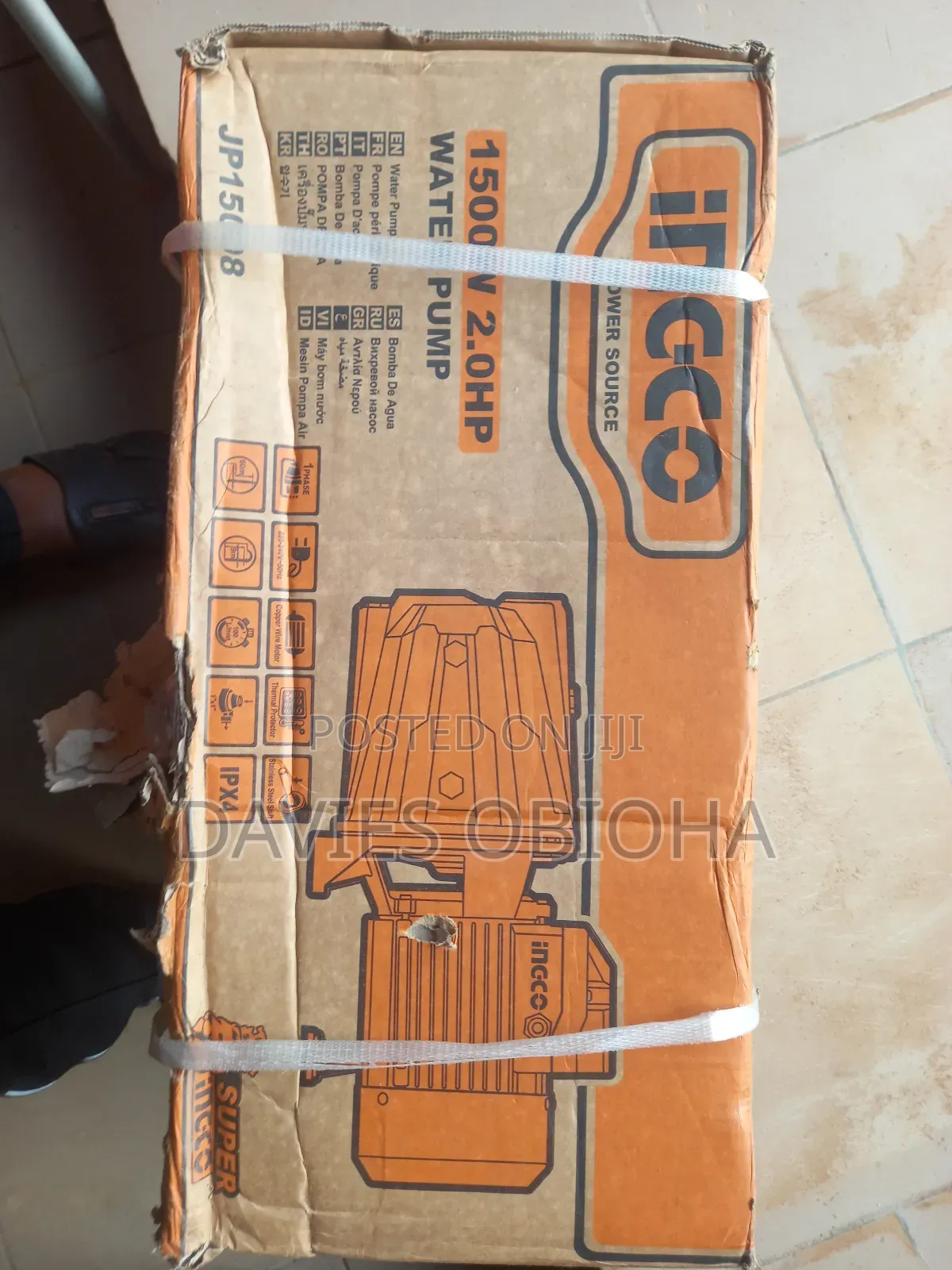 2hp Ingco Surface Pump