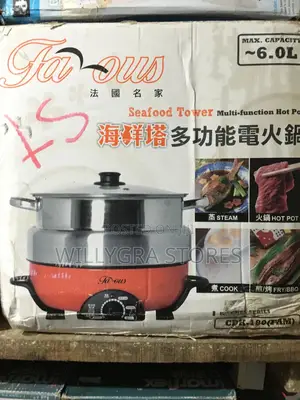 Seafood Tower Multi-Function Hot Pot