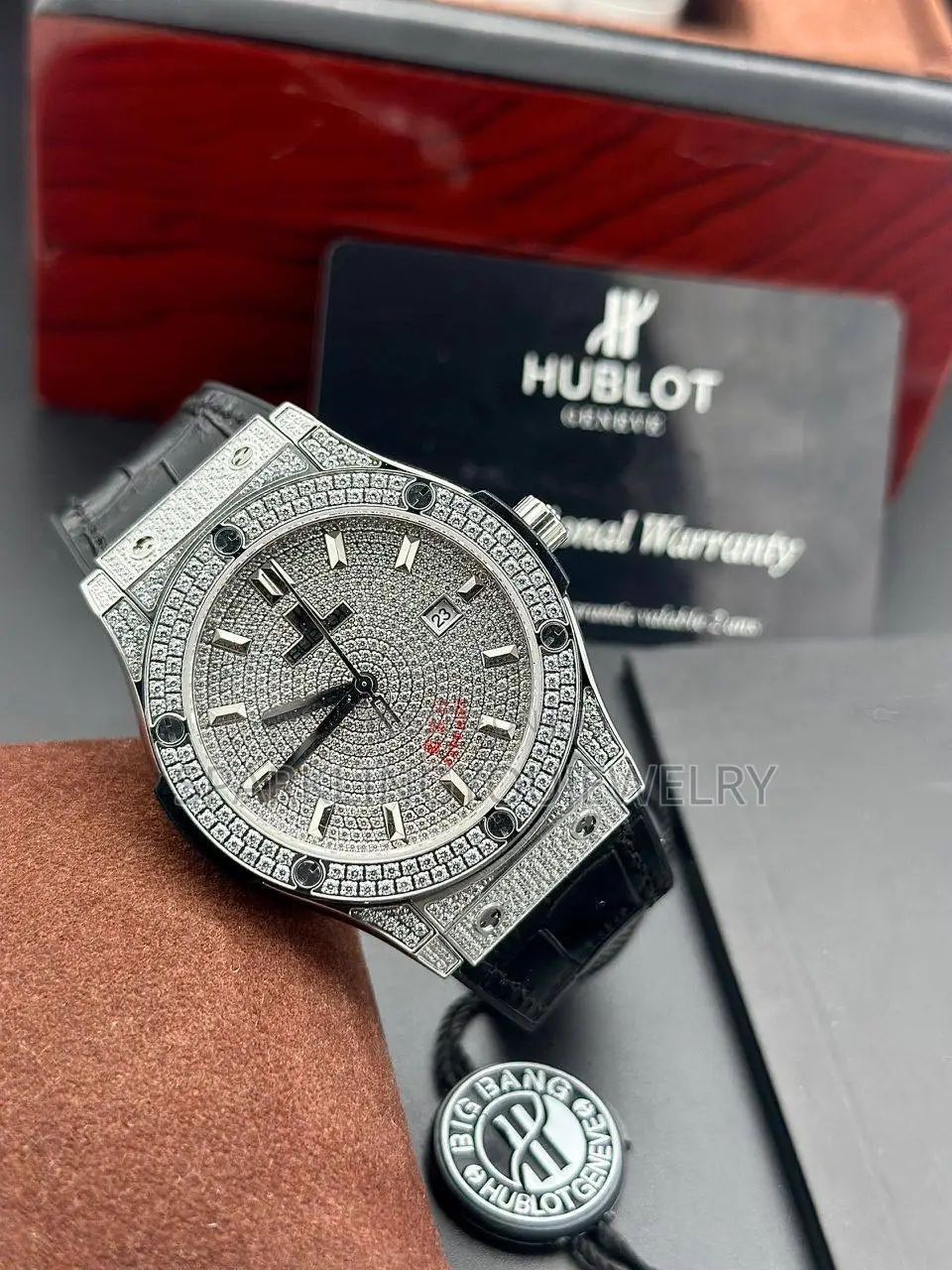 Luxury Iced Hublot Watch