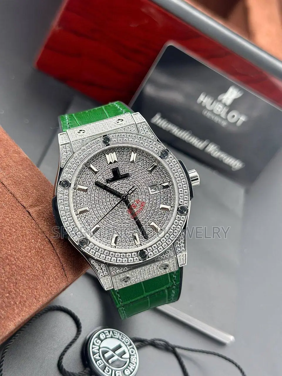Luxury Iced Hublot Watch