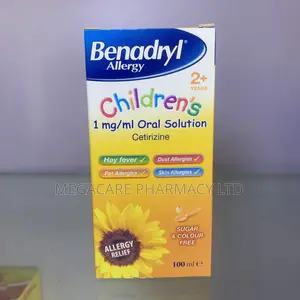 Benadryl Allergy 2+ Childrens 1 Mg/Ml Oral Solution