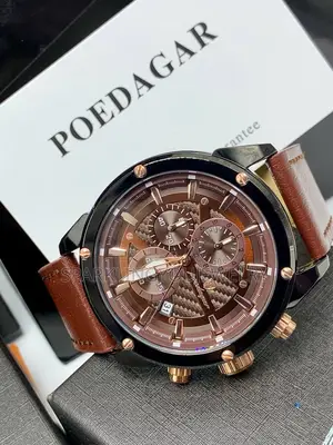 Poedagar Genuie Leather Watch