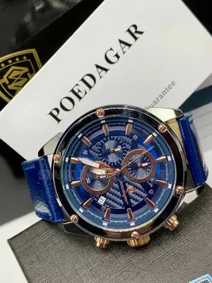 Poedagar Genuie Leather Watch