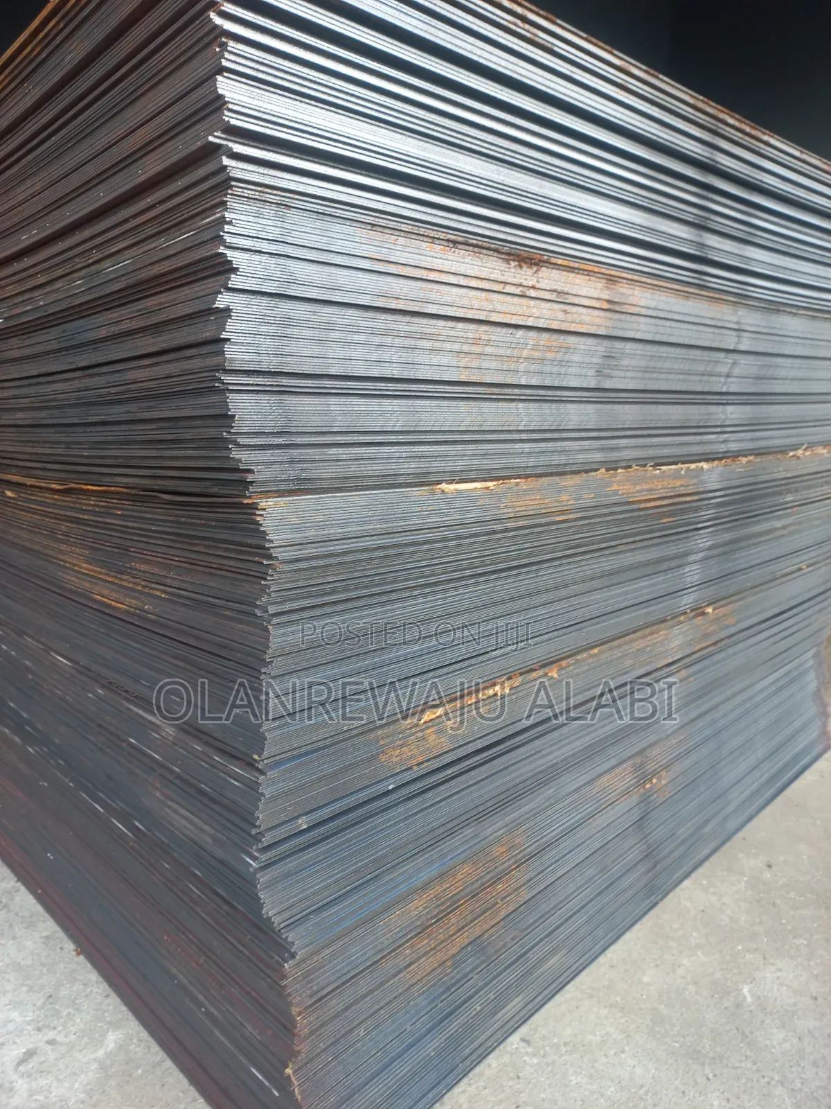 4x8x5mm Mild Steel Plate and Chequered