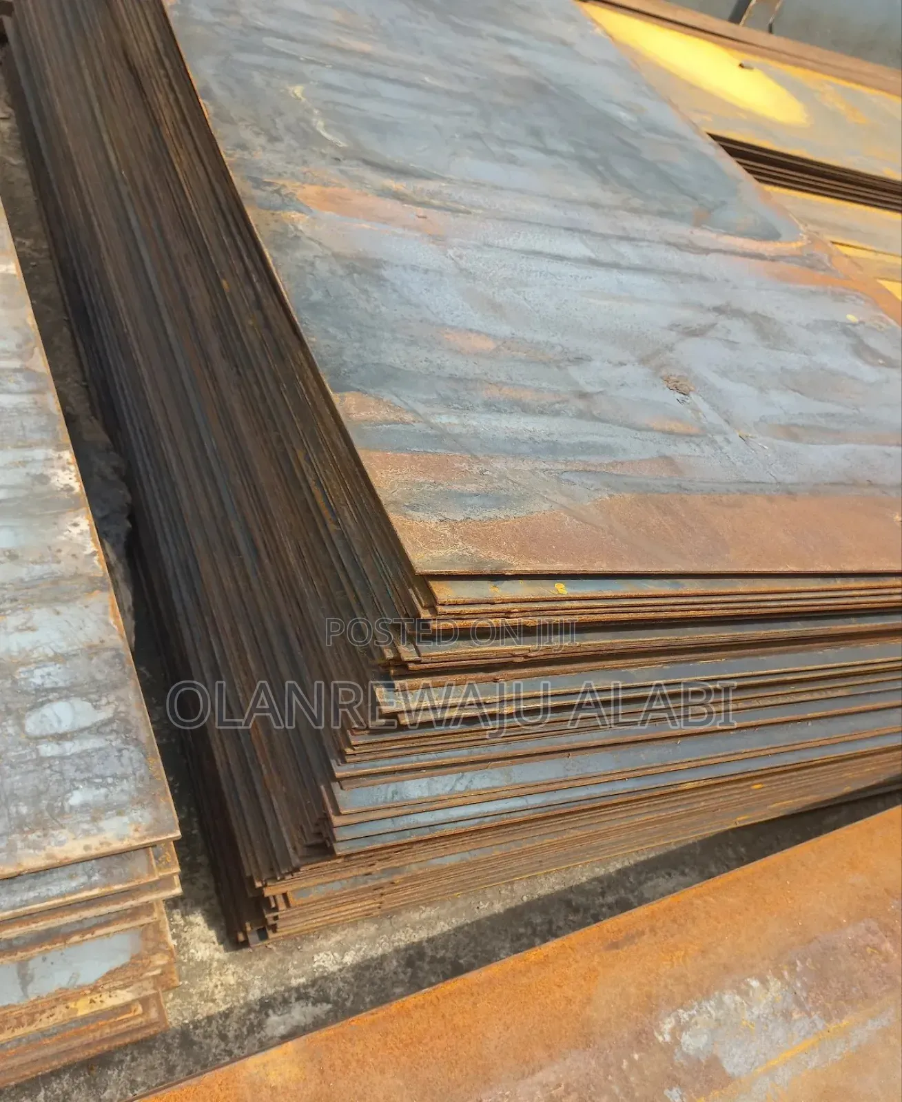 4x8x5mm Mild Steel Plate and Chequered