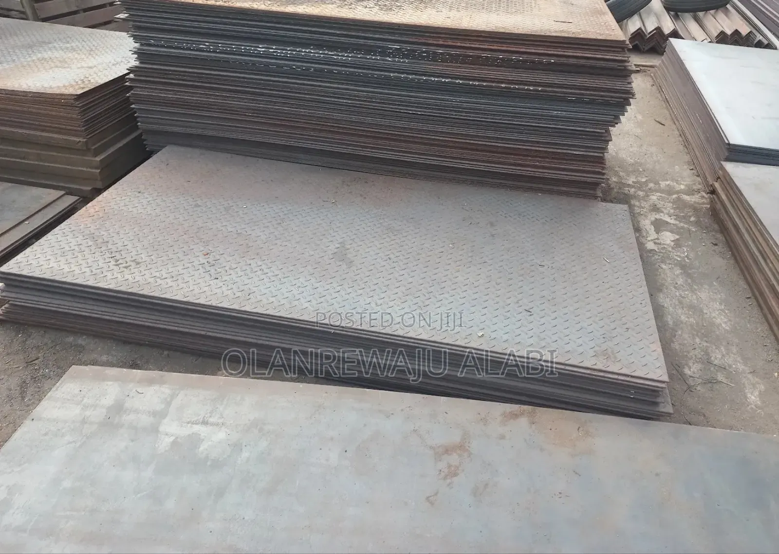 4x8x5mm Mild Steel Plate and Chequered