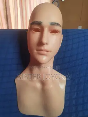 100% Medical Grade Silicone Male Face Mask