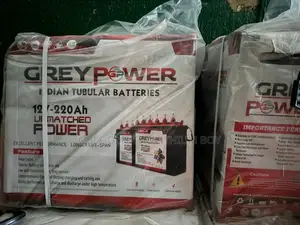 220ams Grey Power Tubular Battery