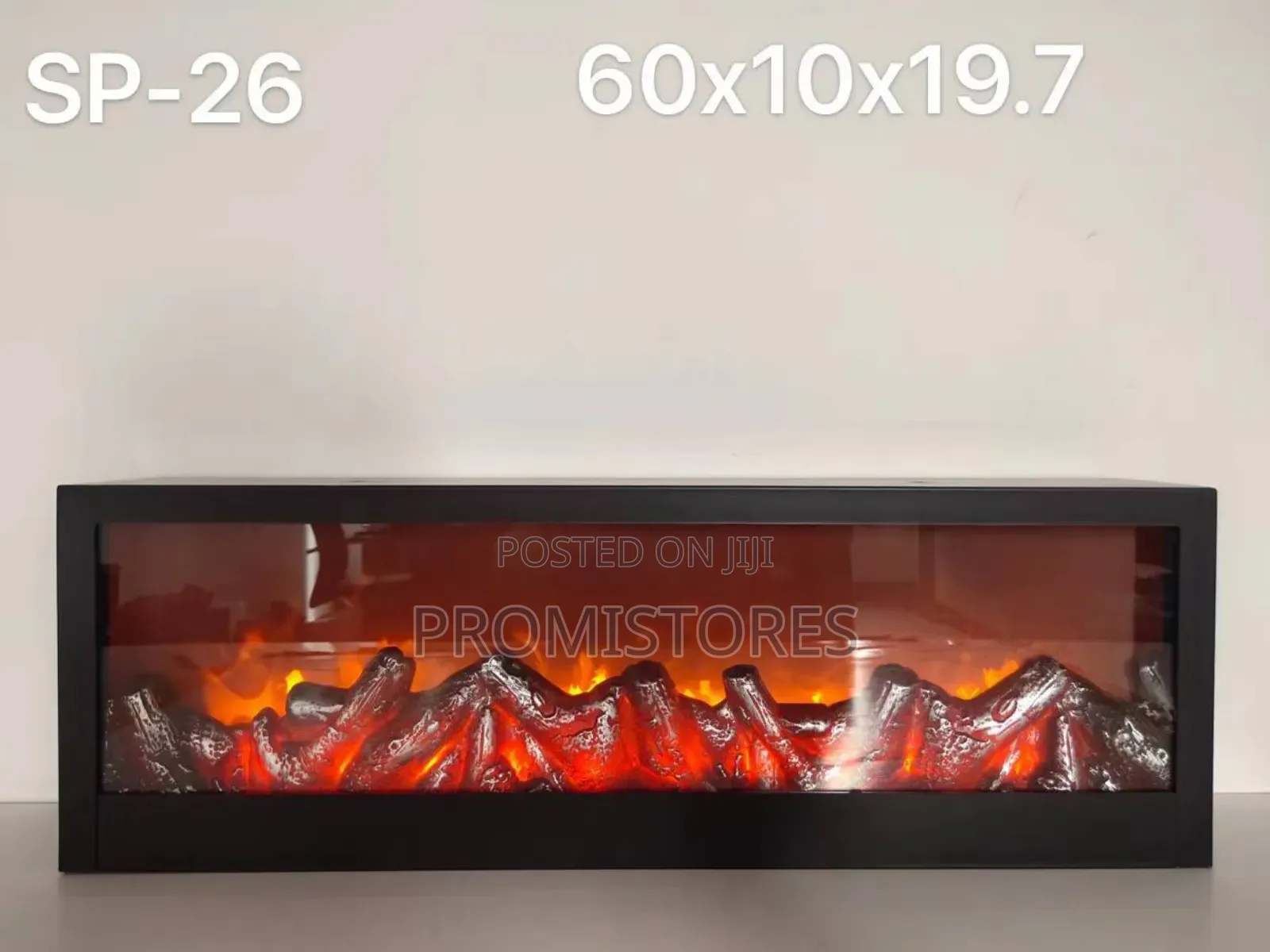 60*10*19.7cm LED Fireplace Decor