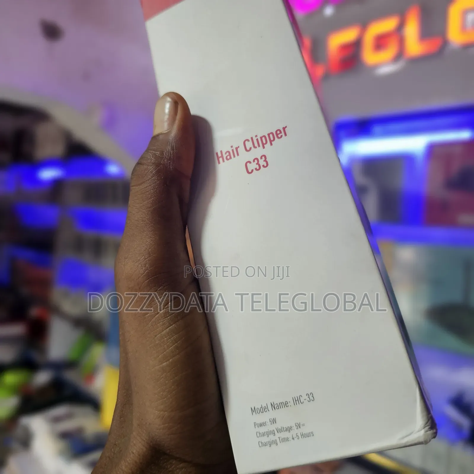 Itel Hair Clipper C33 Sharp Cut Digital Display