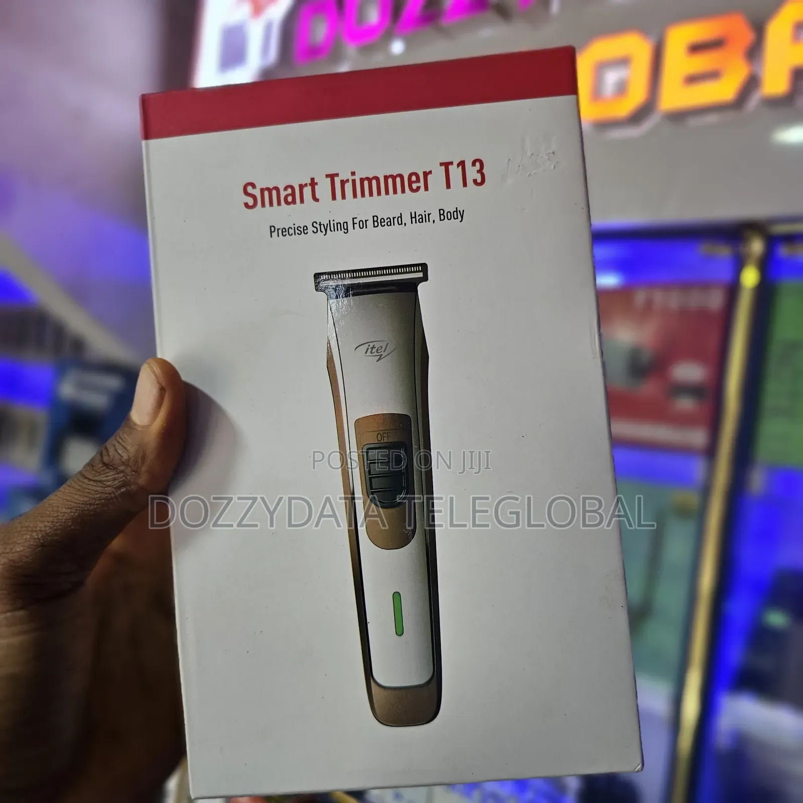 Itel Smart Trimmer T13 Precise Styling for Beard, Hair, Body